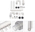 FRCOLOR 2 Sets Plumbing Fittings Tube for Fish Tank, Aquarium Supply Intake Outflow Tube Replacement Accessories