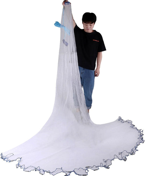Lawaia Cast Net Cast Nets for Fishing Hand Throw Bait Nets 1/2