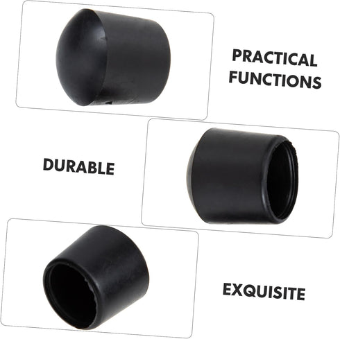 16 Pcs Foosball Table End Caps Plugs for Soccer Table Rods Accessories for Football Machines Ideal for Indoor