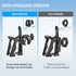 Frokom Motorcycle Cup Holder, Adjustable Bike Water Bottle Holder for 1.95”- 2.75” Handlebar, Universal Size