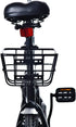 Jetson Rear Bicycle Basket, Compatible with Jetson Bolt, Bolt Pro, LX10, Axle, and Bolt Up, Black