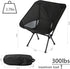 Wind Tour Backpacking Portable Camping Chair Lightweight Foldable Outdoor Chair for Hiking Camp Lawn Beach Fishing
