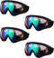Ski Goggles Pack of 4 - Snowboard Motorcycle Tactical Combat Military Glasses