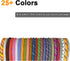 MayPaw Heavy Duty Rope Dog Leash, Thick Nylon Pet Training Leash, Soft Padded Handle for Large Medium Dogs