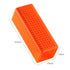 2-Pack Pet Dog Cat Hair Remover for Cars, Furniture, Carpet, Block Roller, Hollow Rubber Cleaner Brush