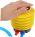 4pcs Kisangel Foot Pump Inflation Portable Plastic Air Pump