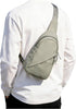 SEAFEW Small Green Sling Bag Crossbody Backpack Shoulder Bag for Men Women,