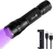 ULTRAFIRE 501B UV Flashlight Adjustable Focus 395nm Mini Black Light, Pet Urine Detector for Curing and Stains