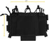 Triple 5.56 Mag Pouch with Utility Bag, Hook-and-Loop Tactical Placard for Magazines
