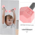 2pcs 0.4lb 4.52 1.69 1.49inch, Totority Mini Dumbbells for Kids Silicone Hand Weights, Pink Toddler Exercise Toys, Home
