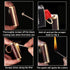 Permanent Match Keychain Matchstick Fire Starter Immortal Lighter, Refillable Flint Match Stick for Outdoor Camping,
