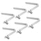 PATIKIL 8.5x5mm Kayak Paddle Snaps - 6 Pack Steel V Shaped Clips for Tent Poles, Push Button Spring Clips
