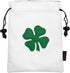 Golf Valuables Pouch Bag with Drawstrings, Leather Golf Tee Pouch for Men and Women