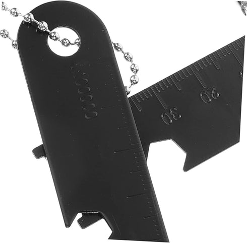 Toddmomy 10pcs Flint Scraper, Manganese Steel, Black, Portable for Man Vs. Wild