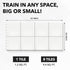 8-Pack (9.4 ACE HOCKEY Dryland Flooring Tiles for Hockey Training - Hockey Tiles sqft) for Shooting, Passing