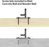 RCHYFEED Wall Mount Resistance Band Anchor, 3PCS Workout Anchors for Home Gym Accessories
