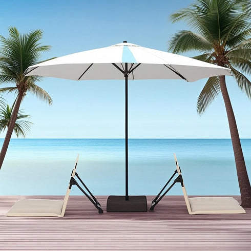 MOQRUAO 1 Pack (1, Foldable Poolside Chairs Portable Flip Chairs for Edge of Pool, Beach, Camping, Picnic, Lawn Compact