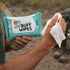 8 8 Inch Backpacking 24 Count Camping Wet Wipes x Full Body Wipes Biodegradable Unscented Outdoor Travel Wipes
