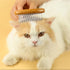 Beaupretty 4pcs Pet Comb Undercoat Rake for Cat Shedding, Dog Brush Grooming Rake, Stainless Steel Accessories