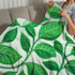 PALNKART Cozy 40x50in Leaf Pattern Warm Decorative Blanket for Sofa Bed Travel Camping Chair, Lightweight Flannel