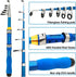 Kids Fishing Rod 1.5M 61Inch Portable Telescopic Fishing Pole and Reel Combos Full Kits for Youth