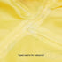 Blueberry Pet 14" Lightweight Waterproof Dog Raincoat with Hood & Harness Hole, Sunflower Yellow, Outdoor Jacket for