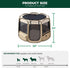 36 inchPatent FXW Gotent Unleashed Dog Playpen Designed for Indoor/Outdoor/Travel Use, Suitable for Puppy and Small