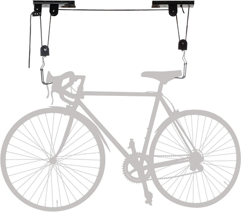 M-Wave Bicycle Storage Lift - Black, Universal Fit