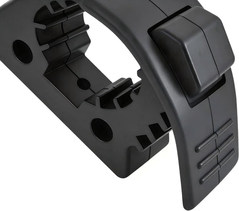MusixiA 1"~1.5" 6Pcs Shovel Holder for Truck Quick Release Rubber Clamp Grip Mount Kit Fits for Roof Rack from
