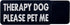 Therapy Dog Please Pet Me Service Dog Morale Tactical Patch for Vest/Harnesses