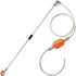 Compact Aquarium Siphon Vacuum and Water Changer Kit with Cleaning Brush for Small Fish Tanks