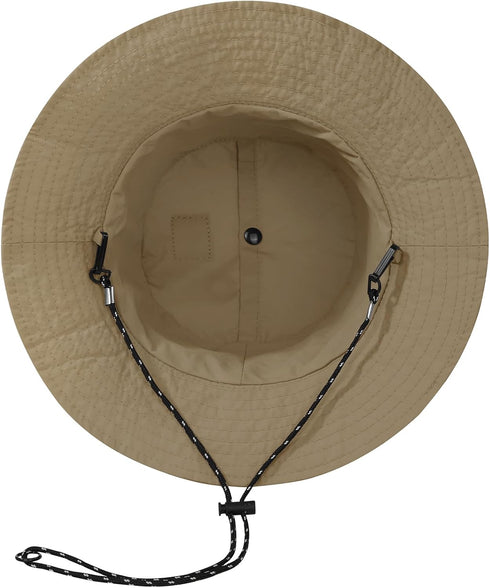 Zando Waterproof Bucket Hat for Men and Women - Rain Hat UPF 50+ Packable Outdoor Hiking Safari Fishing Hat