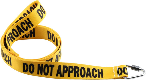 JXGZSO Do Not Approach/No Hand Sniffs Dog Lead - Reactive Dog Give Me Space Leash Wrap Rescue Dog Lead