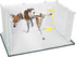 Bencacawinstyle Dog Litter Box with High Walls,Indoor Dog Potty for Small to Medium