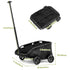 AESRAOU Mini Dog Strollers for Mini Pets, Foldable Multifunctional Shopping Carts with Extendable Pull Handle, Doggie