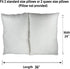 DIY Dog Bed Cover Waterproof Replacement, Washable Pillow Case only 36 x 24 Inch