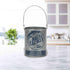 Lakeside Bait and Tackle Metal Bucket - Decorative Fishing Pail for Pencils, TV Remotes, or Tools