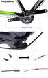 Universal Bicycle Brake & Shift Derailleur Cable Complete Set with Aluminum End Caps for Mountain Road MTB Bike