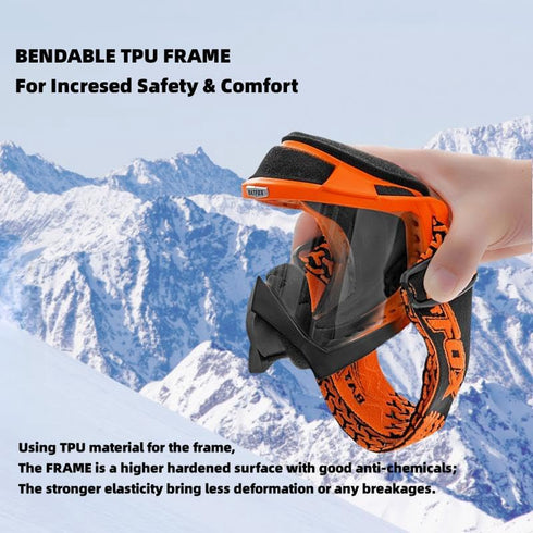 Zsling Dirt Bike Goggles for Men, Women, Youth, OTG Anti UV Windproof Glasses for ATV Riding