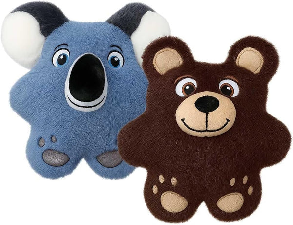 KONG Snuzzles Dog Toy, Plush Squeaker, Crinkle Sounds, Soft Durable Indoor Play