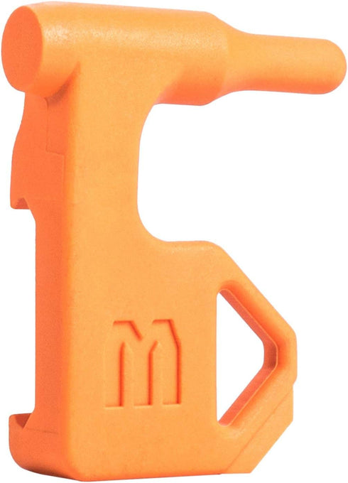 Monstrum Chamber Safety Flag with Built-in Flathead Tool and Slide-on Picatinny Rail Adapter (Pack of 6)