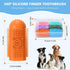 Sarnxgr 6Pcs Toothbrush,360 Silicone Dog Dog Tooth Brushing Kit,Finger Toothbrush,Cat Tooth Brush,Teeth Cleaning,Dogs
