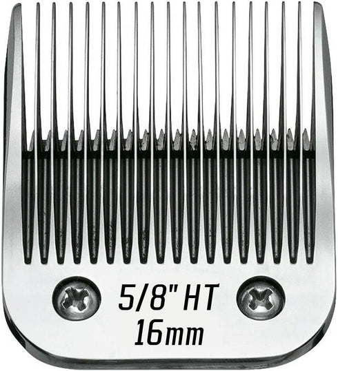 5/8HT Blade Dog Grooming Clipper Replacement Blades - Compatible with Andis Dog Clippers, Detachable Stainless Steel