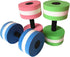 Aosekaa Swimming Aquatic Dumbbell Bar Aquatic Exercise Dumbbells Barbell Aquatic Barbell Float Water Dumbells for Pool