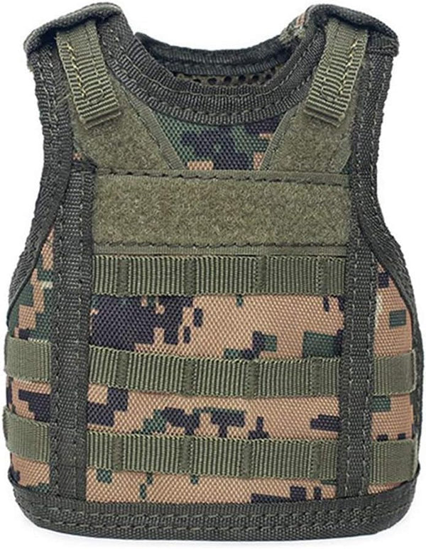 Ferret Clothes Military Style Harness, Adjustable Soft Mesh Vest for Small Animals, Guinea Pig, Bunny