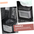 Multi-functional Portable Folding Toilet for Outdoor Use Emergency Travel Potty for Car Camping Fishing and Hiking