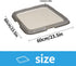 Pawise Pee Pad Holder for Puppy Pads, Training Tray, 23.5"x23.5"