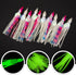generic Set (10pack, 6/10cm) Trout(10cm Luminous Squid & Octopus Skirt Baits Soft Plastic Fishing Lures Octopus Lures