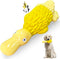 Dog Toys for Aggressive Chewers, Tough Large Squeaky Dog Toys for All Breed Sizes (Yellow)