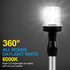 Obcursco Telescoping Pole Boat Stern Light with Base, 3NM 360 Degrees LED Anchor Light for Boats
